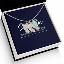 Load image into Gallery viewer, Mother&#39;s Day - New Mother Footprint Necklace