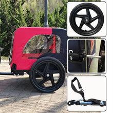 Load image into Gallery viewer, Pet Carrier Dog Bike Bicycle Trailer Stroller Jogging for Small &amp; Large Dogs HOT