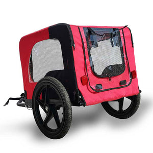 Pet Carrier Dog Bike Bicycle Trailer Stroller Jogging for Small & Large Dogs HOT