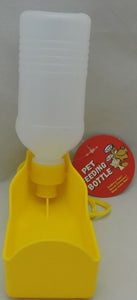 CAT DOG PETS TRAVEL PORTABLE WATER BOTTLE BOWL DRINK DISH BIRD FEEDING PUPPY NEW