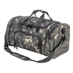 Military Tactical Travel Bag Men Outdoor Handbag Sports Luggage Bags Weekend Gym Hiking Trekking Bag with Shoes Compartment