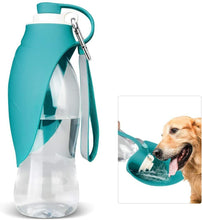 Load image into Gallery viewer, Pet Water Bottle for Travel Portable Water Dispenser for Dogs+Pet Waste Bag 20Oz