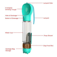 Load image into Gallery viewer, Portable Pet Water Bottle Dispenser Dog Cat Travel Drinking Feeder 300Ml/ 500Ml