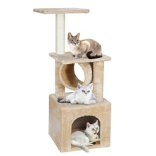 Load image into Gallery viewer, 36 Inch Cat Tree Tower Activity Center Large Playing House Condo for Rest&amp;Sleep