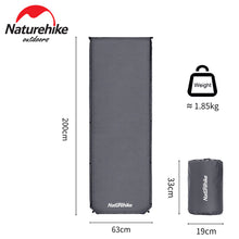 Load image into Gallery viewer, Naturehike Automatic Inflatable Cushion Outdoor Camping Mattress Travel Air Cushion Splicable Camping Mat Indoor Sleeping Pad