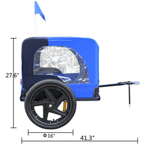 Pet Carrier Dog Bike Bicycle Trailer Stroller Jogging for Small & Large Dogs HOT