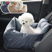 Load image into Gallery viewer, Puppy Car Seat Cover Sofa with Safe Belt Dog Seat Bag Basket Pet Travel Car Seats Cover for Small Medium Dogs Pet Carrier