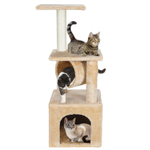 Load image into Gallery viewer, 36 Inch Cat Tree Tower Activity Center Large Playing House Condo for Rest&amp;Sleep