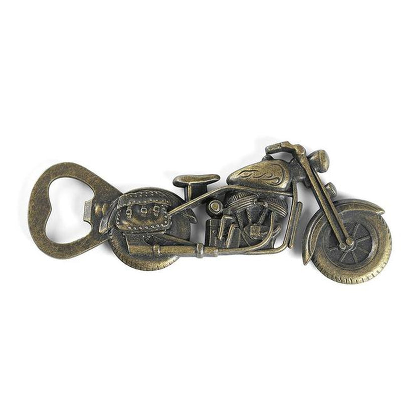 Zinc Alloy Motorcycle Bottle Opener Beer Gifts for Men Dad Boyfriend Husband Valentines Day Birthday Bikers Presents for Grandpa