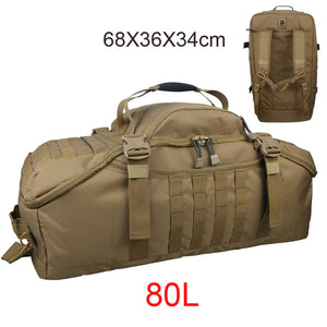 Gym Bags Fitness Camping Trekking Bags Hiking Travel Waterproof Hunting Bag Assault Military Outdoor Rucksack Tactical Backpack