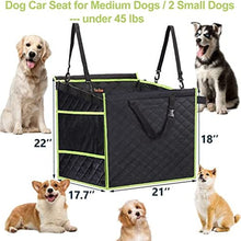 Load image into Gallery viewer, Portable Dog Car Seat Pet Booster Travel Safety Protector for Small/Medium Dogs