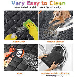 Benepaw Dog Car Seat Cover Waterproof Heavy Duty Scratch Proof Nonslip Durable Soft Pet Seat Cover Hammock for Cars Trucks Suvs