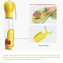 Load image into Gallery viewer, Portable Pet Water Bottle Dispenser Dog Cat Travel Drinking Feeder 300Ml/ 500Ml