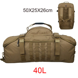 Gym Bags Fitness Camping Trekking Bags Hiking Travel Waterproof Hunting Bag Assault Military Outdoor Rucksack Tactical Backpack