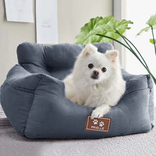 Load image into Gallery viewer, Puppy Car Seat Cover Sofa with Safe Belt Dog Seat Bag Basket Pet Travel Car Seats Cover for Small Medium Dogs Pet Carrier