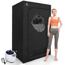 Load image into Gallery viewer, Full Size 1000W 2.6L Personal Steam Sauna Portable Heated Home Spa Detox Therapy