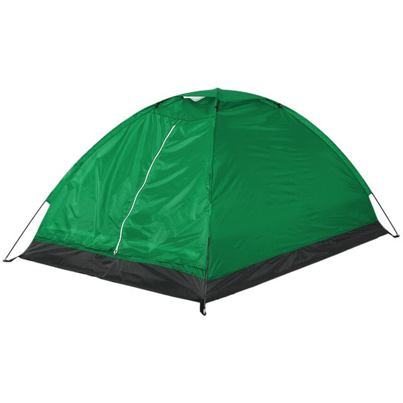 Camping Tent for 1-2 Person Single Layer Outdoor Portable Camouflage Travel Beach Tent Waterproof Ultralight Tent