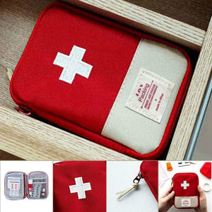 Hot Portable Travel First Aid Kits for Home Outdoor Sports Emergency Kit Emergency EVA Bag Emergency Blanket Storage Bag Pill