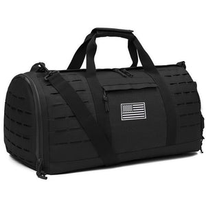 40L Sport Gym Bag Military Duffle Bag for Men Tactical Fitness Duffle Bag Travel Training Bag with Shoe Basketball Weekender Bag