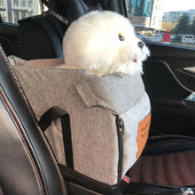 Load image into Gallery viewer, Medium Small Pet Safety Seat Control Console Pet Nest Portable Pet Dog Car Seat Car Armrest Box for Small Dog Cat Travel