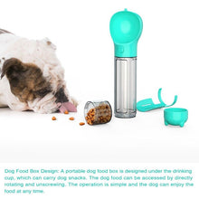 Load image into Gallery viewer, Pet Dog Cat Water Bottle Outdoor Travel Drinking Dispenser Feeder Tray Bowl Cup-