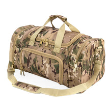 Load image into Gallery viewer, Military Tactical Travel Bag Men Outdoor Handbag Sports Luggage Bags Weekend Gym Hiking Trekking Bag with Shoes Compartment