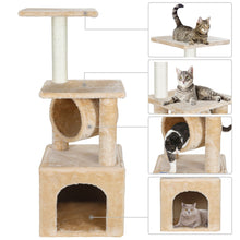 Load image into Gallery viewer, 36 Inch Cat Tree Tower Activity Center Large Playing House Condo for Rest&amp;Sleep