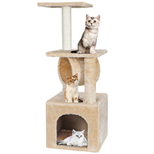 Load image into Gallery viewer, 36 Inch Cat Tree Tower Activity Center Large Playing House Condo for Rest&amp;Sleep