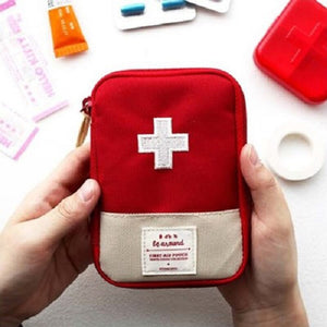 Hot Portable Travel First Aid Kits for Home Outdoor Sports Emergency Kit Emergency EVA Bag Emergency Blanket Storage Bag Pill